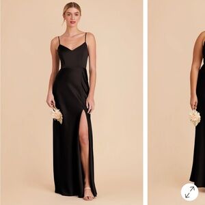 Birdy Grey Jay Dress- M - Dusty Rose- Matte Satin